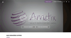 Desktop Screenshot of ametix.com